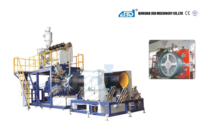 HDPE Large-diameter Hollow Wall Winding Pipe Extrusion Production Line
